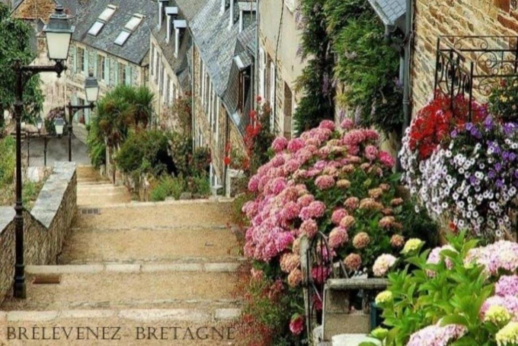 Brelevenez 18 Rue Crec H Quellien Villa Lannion Exteriör bild